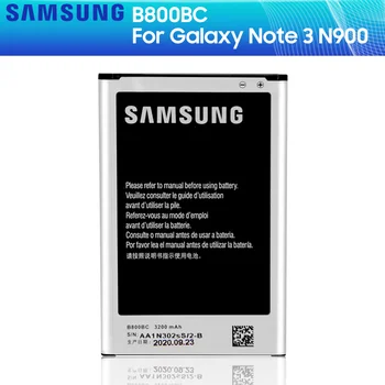 SAMSUNG Originale Batteri B800BE B800BC Til Samsung GALAXY NOTE 3 Note3 N9006 N9005 N900 N9009 N9008 N9002 NFC 3200mAh Autentisk