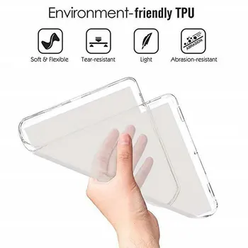 Etui Til iPad Pro 12.9 tommer 2020 2018 Stød-Resistent bagcoveret Soft TPU etui Til iPad Pro 2020 12 9 4. Gen Shell