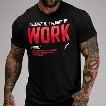 Mode Nye Mænd, 100 % Bomuld, T-Shirt af Høj kvalitet Workout t-Shirt Mænd Toppe