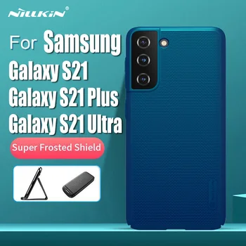 For Samsung Galaxy S21 S21+ Plus Tilfælde NILLKIN Matteret Skjold Beskyttende Cover Til Samsung Galaxy S21 Ultra 5G Telefonen Tilfælde