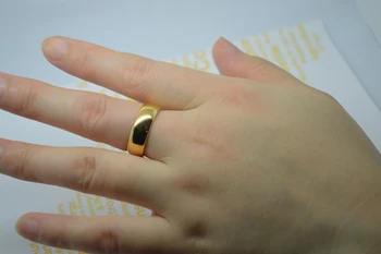 8mm Wolframcarbid Ringe til Mænd i Guld Unikke Brud Brudgom forlovelsesringe Hot Salg i Brasilien russiske Fuld Størrelse 4 til 15