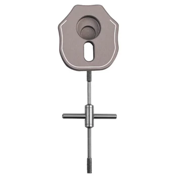 98*33.5 mm Ny DIY-Hjuls Bærende Remover Kit Baitcasting Vedligeholdelse af Værktøjer Spool Demontering Enheden Pin-Aluminium Legering reparationssæt