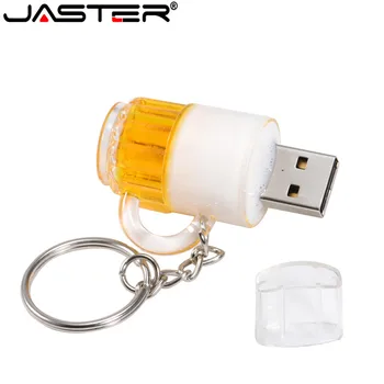 JASTER kølig Øl krus stil usb2.0 4GB 8GB 16GB pen-drev, USB-Flash-Drev kreative 32GB Pendrive
