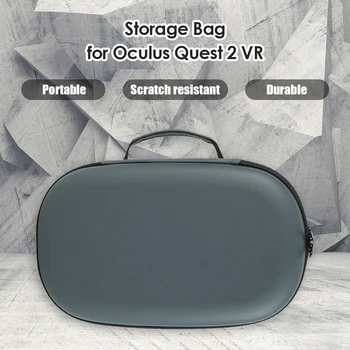 Ny Bærbar VR Headset Controller EVA Hard-Shell bæretaske, der er Vandtæt, Støvtæt Rejser Opbevaring Sag for Oculus Quest 2 VR