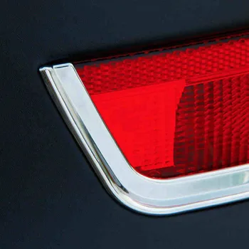For Ford Escape Kuga 2 Mk2 2013 2016 2017 2018 2019 Chrome Bageste Tåge Lys Foglight Lampe Dække Trim Støbning Dekoration