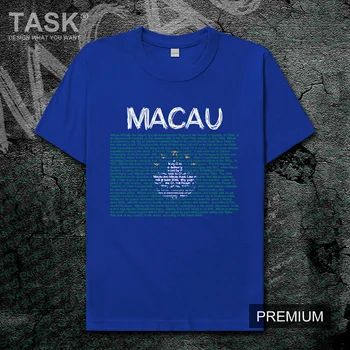 Macau MAC Macao Macanese Kina herre t-shirt 2019 Casual top Korte Ærmer sports tøj, nye sommer bomuld Trykt t-shirt tidevandet