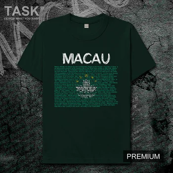 Macau MAC Macao Macanese Kina herre t-shirt 2019 Casual top Korte Ærmer sports tøj, nye sommer bomuld Trykt t-shirt tidevandet