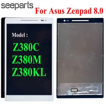 Original LCD-For Asus Zenpad 8.0 Z380 Z380KL Z380CX Z380C Z380M LCD-Skærm Touch screen Digitizer Assembly Udskiftning Del