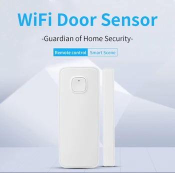 Smart WiFi Vindue, Dør Sensor, Dør Åben/Lukket Detektorer WiFi App Anmeldelsen Alert Sikkerhed Alarm Støtte eWeLink APP Control