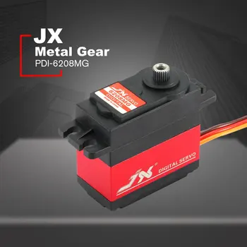 JX Servo PDI-6208MG 8KG Digitale Standard Høj Præcision Metal Gear Servo til RC fly, bil, helikopter 120 grader