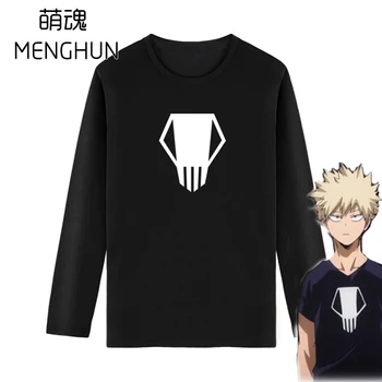 Japansk Animationsfilm T-shirts Anime-Fans, t-shirt, Min Helt, den Akademiske verden Cosplay T-Shirts Bakugou Katsuki langærmet t-shirt ac1685