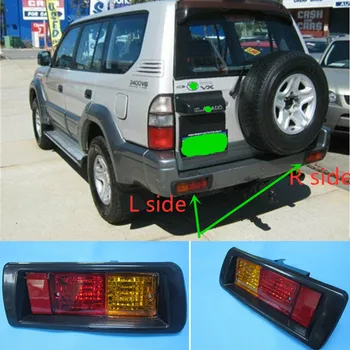 Auto reservedele krop bageste kofanger reflektor lampe til Toyota Land Cruiser 90 RZJ95 RZJ90 VZJ95 KZJ95 1996 til 2008
