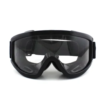 Foldbar Beskyttende Motocross Briller Gennemsigtig Linse Beskyttelsesbriller Vindtæt Anti-Støv Ski Goggles Til Motorcykel Snavs Cykel