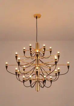 Moderne hjem decorationa lamper 18/30/50 guld / sølv Gino sarfaitti designet chandeliaer spisestue lys i rummet