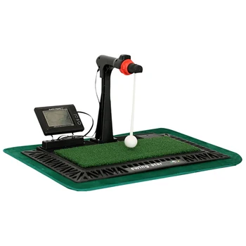 Indendørs Digital Swing Praksis Golf Swing Exerciser Træner med engelsk Panel Digital Skærm og Ekstra Stemme