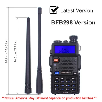 BaoFeng UV-5R walkie talkie Baofeng Skinke Radio VHF-UHF-136-174Mhz & 400-520Mhz 128CH 1800mAh 5W Radio Communicator