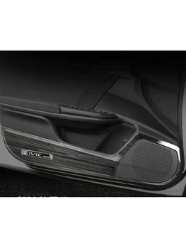 Ti generation af Honda Civic kickproof pad 16-20 civic Rustfrit stål Dør kick plate Døren beskyttelse boligindretning