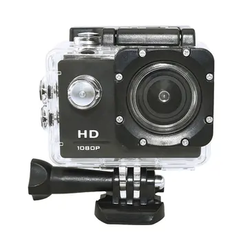 Kamera Plast 30M Vandtæt Gå Dykning Pro Sport Mini DV 1080P Video Kamera, Cykel Hjelm Bil Cam Dvr Udendørs