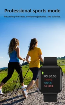 T900 SmartWatch Mænd Kvinder pulsmåler Fitness Tracker Iwo12 Smart Ur Sport Ur til Ios Android-Telefon for Ure