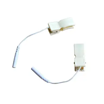 5pairs øreklips Klemme Elektrode Føre Ledninger Connect Adapter Stik Pin-2.5 mm Stik Udskiftning Kabler Til TIERE EMS-Massageapparat