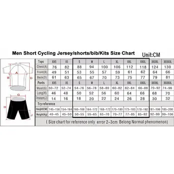OLYMPIA cykling tøj sommeren mænd cykel korte ærmer bib shorts uniform de ciclismo maillot pro team mtb cykel roadbike kit