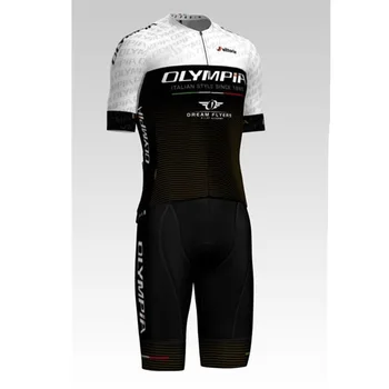 OLYMPIA cykling tøj sommeren mænd cykel korte ærmer bib shorts uniform de ciclismo maillot pro team mtb cykel roadbike kit
