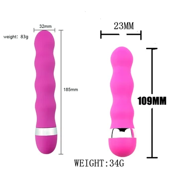 Big Dildo Vibrator Sex Legetøj Til Kvinder AV Stick Gevind Massager Vibrator Kvindelige Onanister G-punktet, Klitoris Stimulator