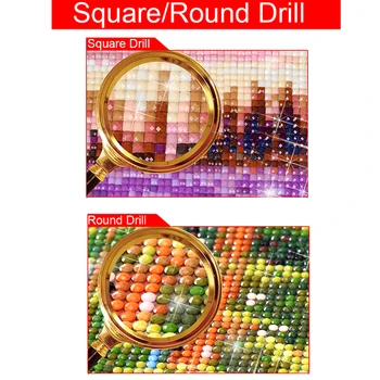 Fuld Square/Runde Diamant 5D DIY Diamant Maleri Foto Custom 