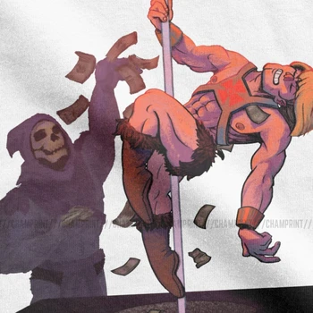 I Kraft Af Grayskull Han-Mand Masters Of The Universe Mænd T-Shirts Skeletor 80'erne She-Ra Beast Tees kortærmet T-Shirt i Bomuld