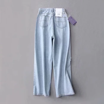 Dave&Di modeblogger Kendall Jenner vintage mødre jeans kvinde, høj talje jeans, slidte jeans for kvinder boyfriend jeans for kvinder