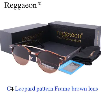 2019 reggaeon hot Nye polariserede solbriller mænd mode Lady retro solbriller kvinder top kvalitet drivende part UV400 oprindelige