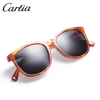 Carfia Klassiske Retro Solbriller Kvinder Mænd Mode Ovale, hverken i Polariserede stik Vintage solbriller Kørsel Brand Designer UV400 5100