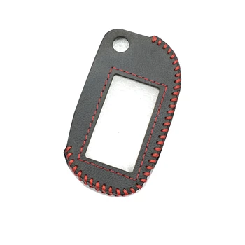 Fashion style ægte læder key case cover holder til Røde A91 A61 B9 B6 uncut blade fob A9 folde bil flip fjernbetjening