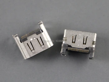 Oprindelige anvendte HDMI-Stik Interface Stik til PS4 hdmi stik Reparation Dele 10stk/masse