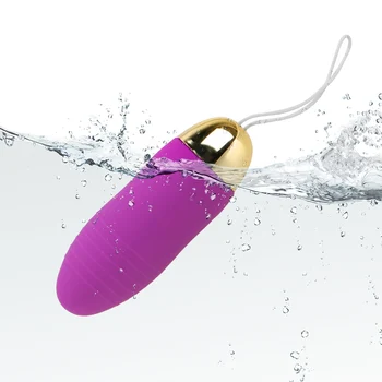 IKOKY Kraftfulde Bullet Vibrator Fjernbetjening Vibrerende Æg Klitoris Stimulator 10 Hastigheder G-Spot Massager Sex Legetøj til Kvinder