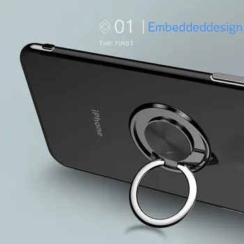 CASEIER Nyeste 2020 Case Til iPhone 12 11 Pro Max X XR SE 2020 Luksus Galvanisering Telefon Sag, holder Til iPhone 7 8 XS Plus ANTAL