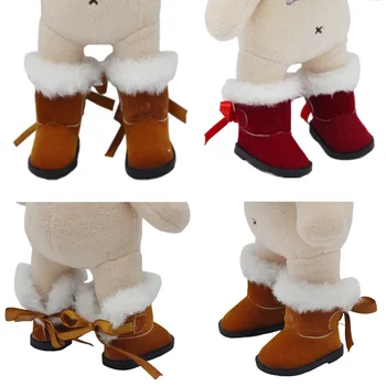 Nye 5.5*2,8 cm 5 Farve Snow Boot Sko til EXO Dukke 20cm Korea KPOP Bløde Dukke Vinter Festival Sko, Legetøj Dukke Tilbehør