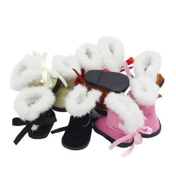 Nye 5.5*2,8 cm 5 Farve Snow Boot Sko til EXO Dukke 20cm Korea KPOP Bløde Dukke Vinter Festival Sko, Legetøj Dukke Tilbehør
