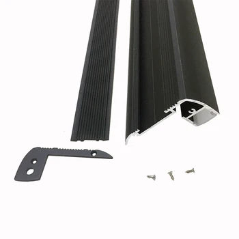 1 meter LED-Profil Huse Aluminium trappe type alu led profil suitful for biograf aluminium slot til led strip light