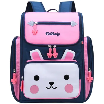2019 søde tegneserie kanin prinsesse school-rygsæk til piger 2 størrelser primære skoletasker børn rejse rygsække mochila escolar