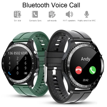 CHYCET Smartwatch Mænd, Smart Ur Kvinder Bluetooth Opkald Vandtæt Sport Fitness Armbånd Ur Til Android Apple Xiaomi Huawei