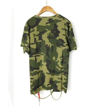 2017 Harajuku Kvinder Sommeren Camouflage Toppe O-Hals Hule kort Ærme T-Shirts Til Kvinder Tees Feminino Kvinder tøj