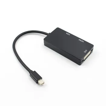 3i1 Thunderbolt Mini Display Port til VGA DP/HDMI/DVI Adapter-Macbook Pro Air Mac