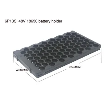 18650 batteri celle plastholder+W Nickle og beholder 13S6P/13S8P houser til 48V lithium-ion-elektriske cykel batteri