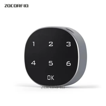 Anti-clockwis rotere adgangskode-funktion Touch-Tastatur Adgangskode Metal Digital Elektronisk Kabinet skab lås