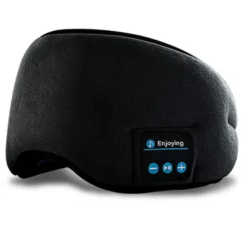Trådløs Bluetooth-Søvn Hovedtelefon Med Blindfold Bærbare Rejser Musik Ørepropper Sammen Med Eye Mask Praktisk At Båret