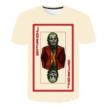 3D-baby Horror Film, Klovn Jokeren Print børn Tshirt drenge/piger Animationsfilm T-shirt, Drenge Tøj, Cool Streetwear camisetas Tee Toppe