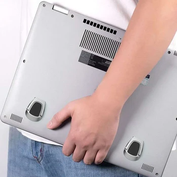 Bærbare Mini-Sammenklappelig Aluminium Legering Laptop Stand Til MacBook Air, Mac Book Pro Skrivebord Står Tablet Mount Notebook Indehaver