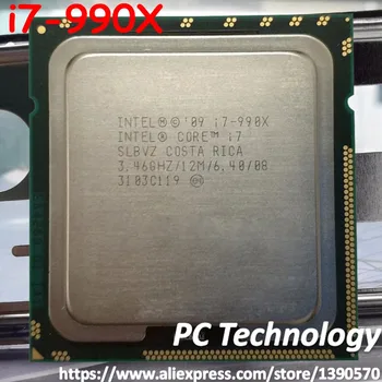 Original Intel Core i7-990X-Processor Extreme Edition i7 990X 3.46 GHZ 6-Core 12M Cache LGA1366 CPU 130W gratis fragt