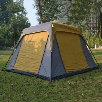 Alltel Ultralarge 300X270X210CM 4-6 personer skal du bruge automatiske med myggenet strygejern pole camping telt